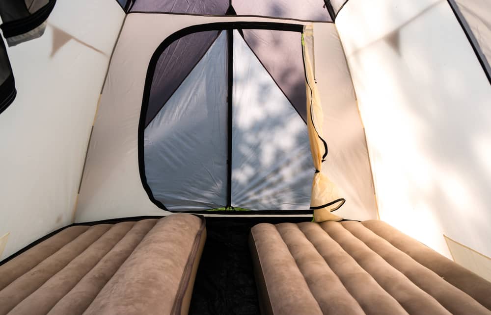 camping without an air mattress