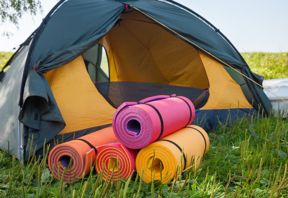 air mattress or sleeping pad for winter camping